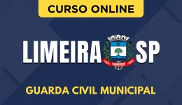 Capa Curso Prefeitura de Limeira - SP - Guarda Civil Municipal